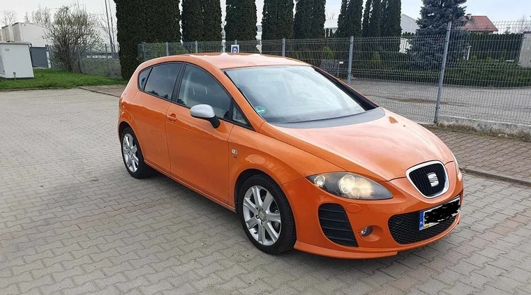 Seat Leon cena 24500 przebieg: 152000, rok produkcji 2009 z Krosno Odrzańskie małe 16